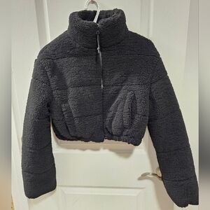 Streetwear Society Black Teddy Jacket